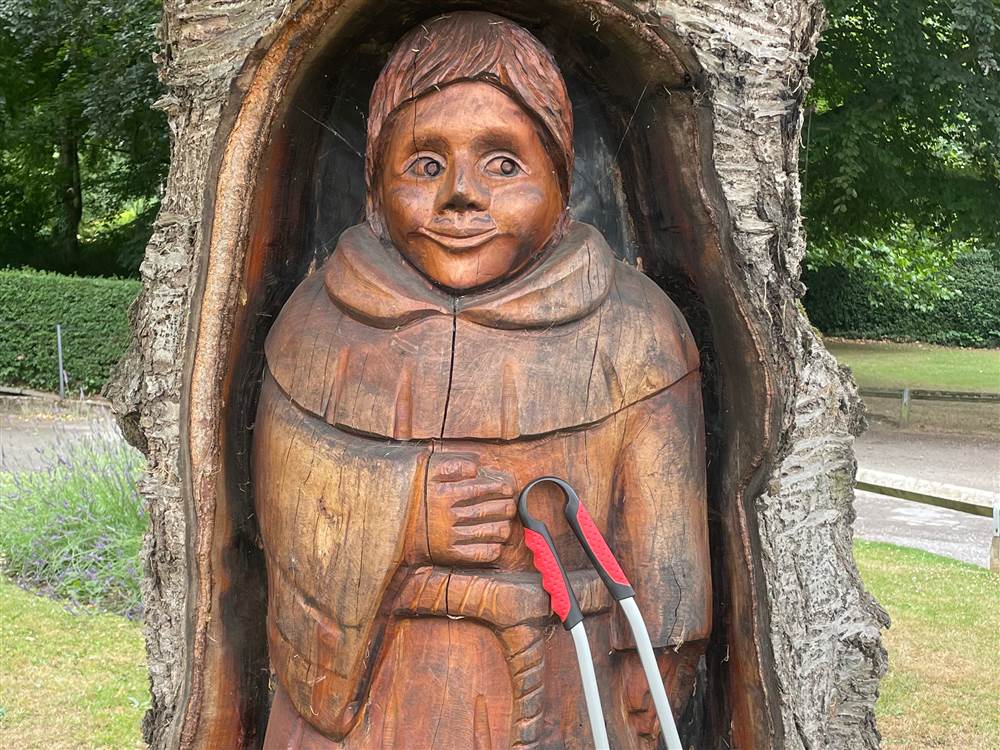 Garden glow up - our monthly litter pick