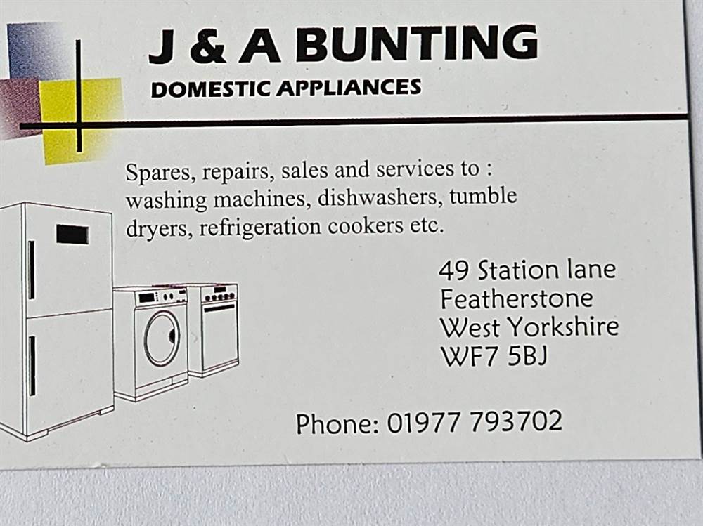 Free call out for appliance