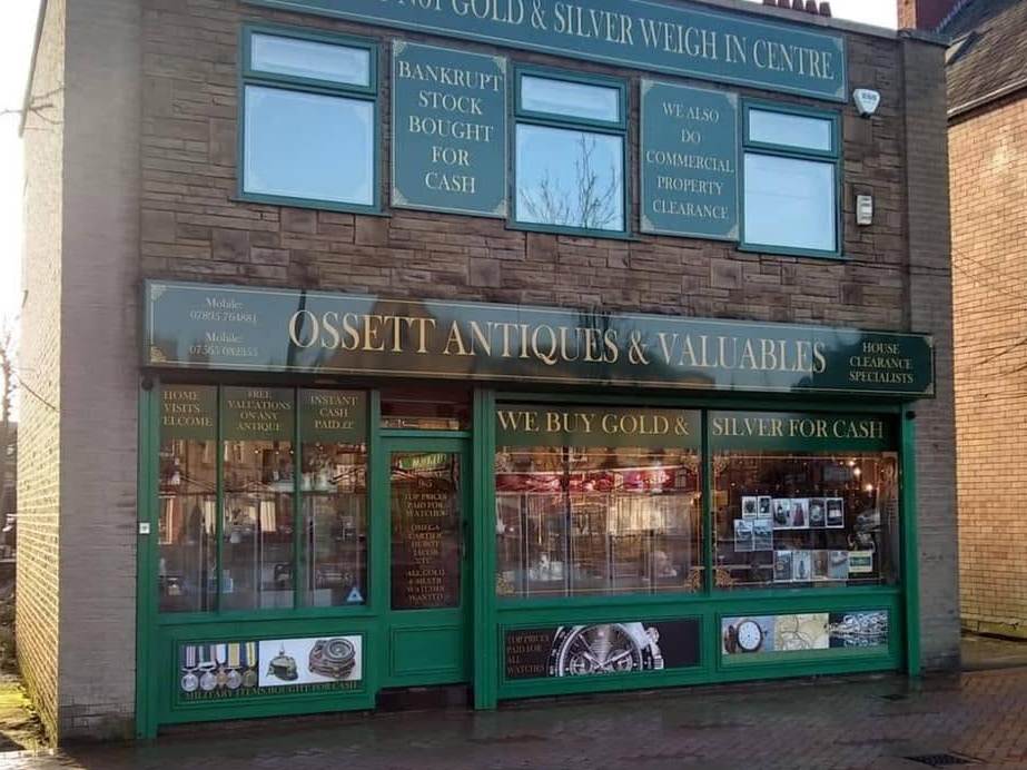 Ossett Antiques 10% off (min spend £25)